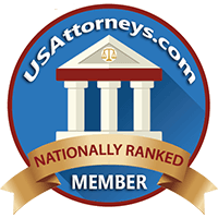 USAttorneys.com Nationally Ranked Member